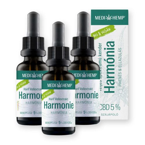 CBD CSOMAGAJÁNLAT | 3db 5% teljes spektrumú Medihemp (3x1500mg) CBD olaj | 3x30ml
