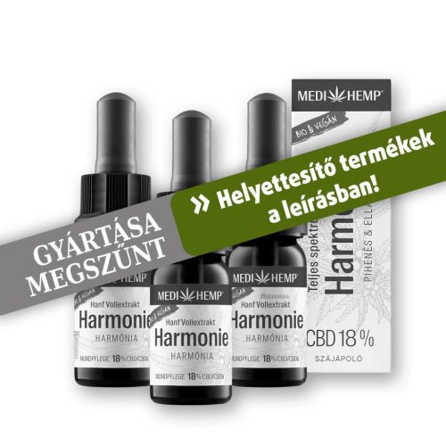 CBD CSOMAGAJÁNLAT | 3db 18% teljes spektrumú Medihemp (3x1800mg) CBD olaj | 3x10ml