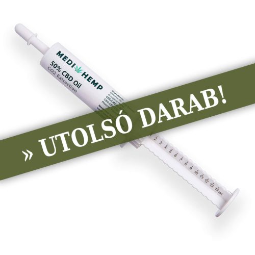 50% teljes spektrumú Medihemp 6000mg hatóanyag tartalmú CBD paszta