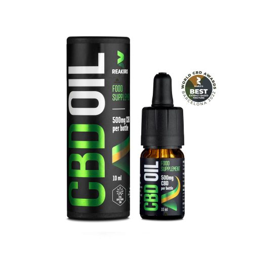 Reakiro 5% (500mg) CBD olaj - teljes spektrumú | 10ml