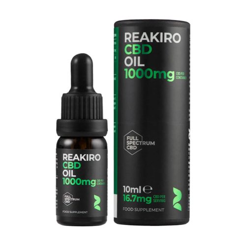 Reakiro 10% (1000mg) CBD olaj - teljes spektrumú | 10ml