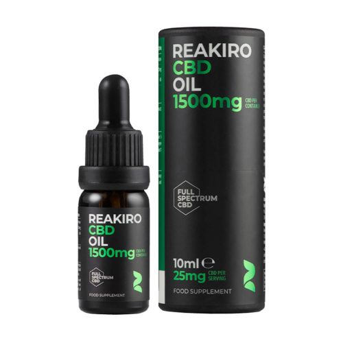 Reakiro 15% (1500mg) CBD olaj - teljes spektrumú | 10ml