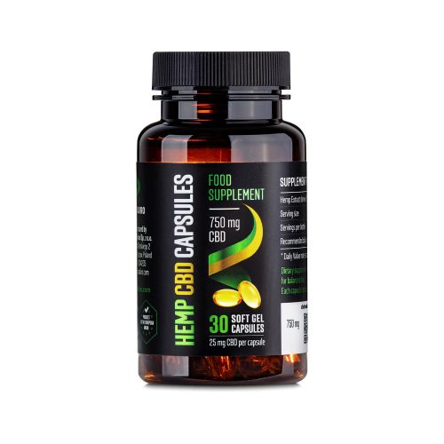 750 mg-os teljes spektrumú Reakiro CBD kapszula - 30db