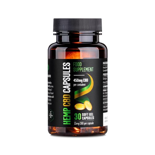 450 mg-os teljes spektrumú Reakiro CBD kapszula / 15mg | 30db