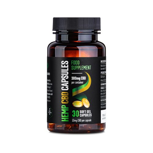 300 mg-os teljes spektrumú Reakiro CBD kapszula / 10mg | 30db