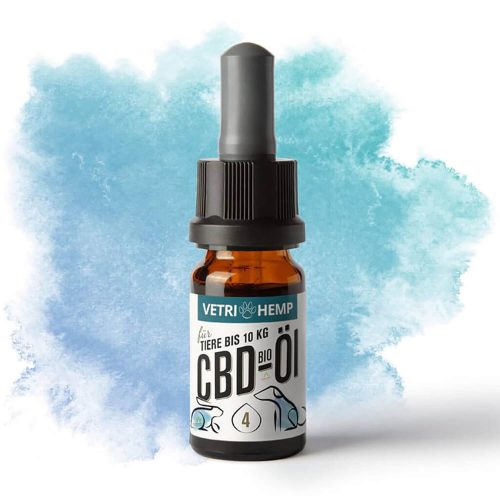 4% teljes spektrumú Vetrihemp (400mg) CBD olaj állatoknak | 10ml