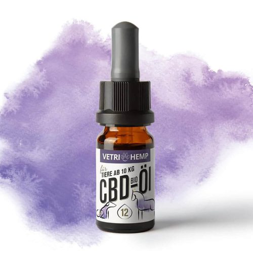 12% teljes spektrumú Vetrihemp (1200mg) CBD olaj állatoknak | 10ml