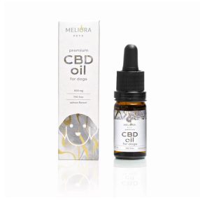 6% széles spektrumú Meliora (600mg) CBD olaj kutyáknak - 10ml