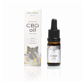 3% széles spektrumú Meliora (300mg) CBD olaj macskáknak - 10ml