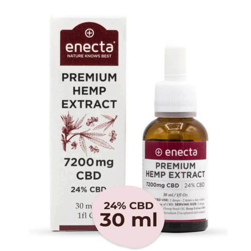 Enecta 24% (7200mg) CBD olaj - teljes spektrumú | 30ml