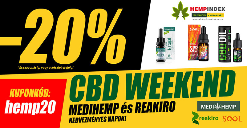 Azta, elindult a kedvezményes BLACK CBD WEEKEND akció!