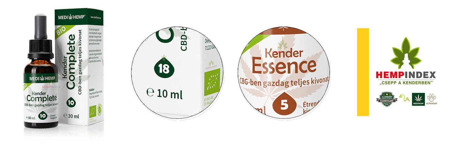 Százalék, adatok, számok, feliratok: mi-micsoda a Medihemp CBD olajok dobozán?