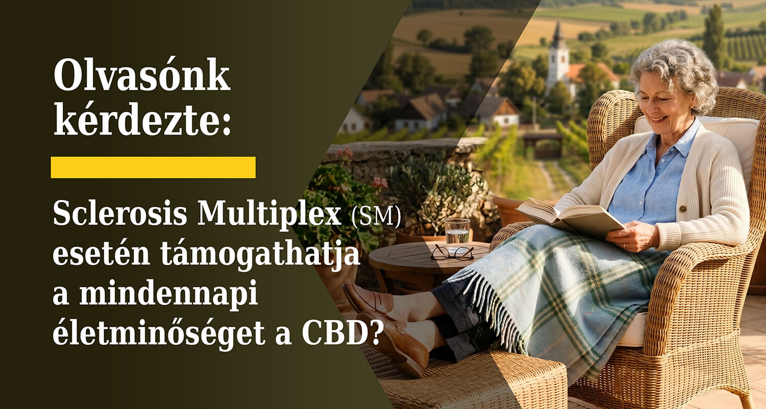 Olvasónk kérdezte » Sclerosis Multiplex (SM) esetén támogathatja a mindennapi életminőséget a CBD?